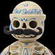 SomeStrangeThings; Anatoy; skeleton; skull; FivePointsFest; Martian Toys; #DesignerToyWorldCup; Art Toy; Designer Toy
