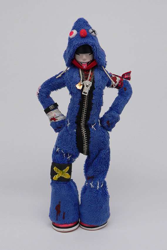 Groover; zombie; postapocalyptic; moppets; SomeStrangeThings; Designer Toys; Toy Art; Barcelona; Some Strange Things; sculpt; Marcos Lorenzo