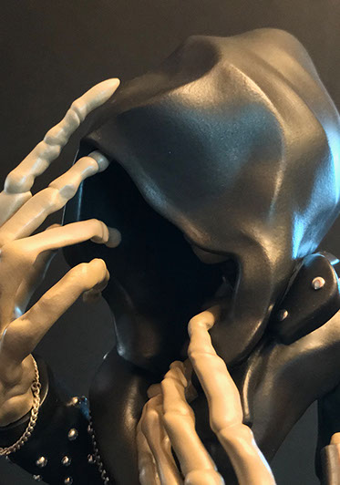 Obskure; SomeStrangeThings; Designer Toys; Toy Art; Barcelona; Strange Stuff; Some Strange Things; sculpt; Marcos Lorenzo; Goth; Punk; Barcelona