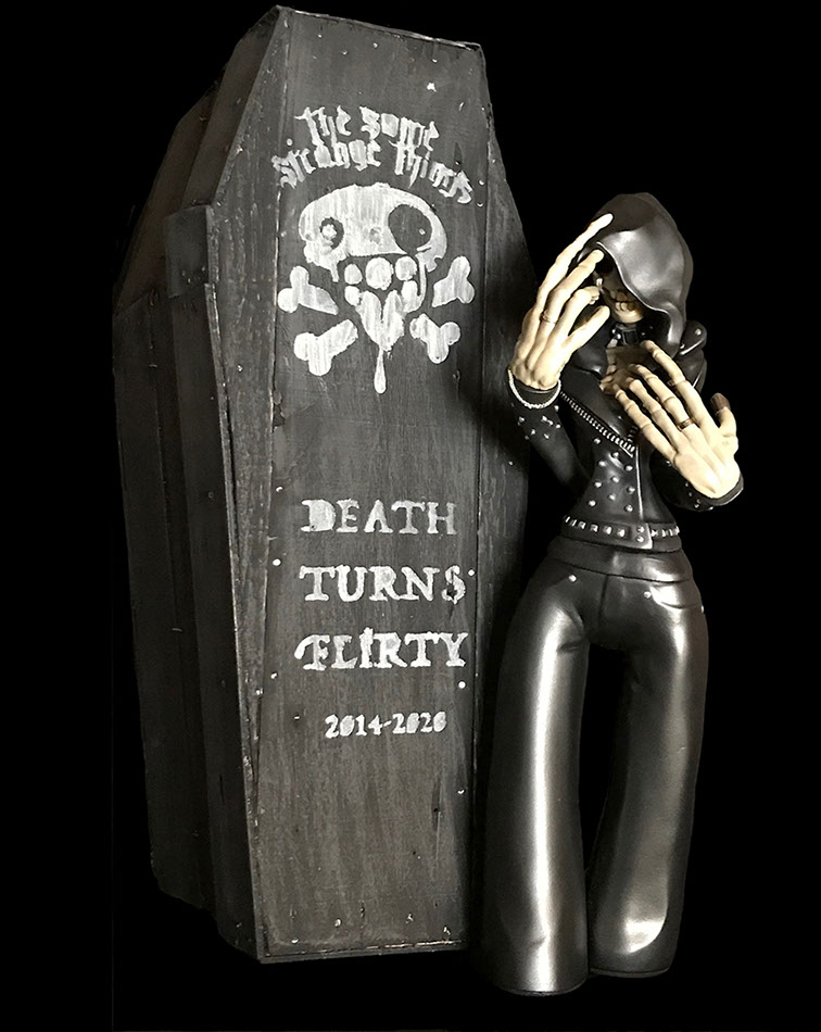 Obskure; SomeStrangeThings; Designer Toys; Toy Art; Barcelona; Strange Stuff; Some Strange Things; sculpt; Marcos Lorenzo; Goth; Punk; Barcelona