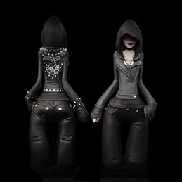 Obskure; SomeStrangeThings; Designer Toys; Toy Art; Barcelona; Strange Stuff; Some Strange Things; sculpt; Marcos Lorenzo; Goth; Punk; Barcelona