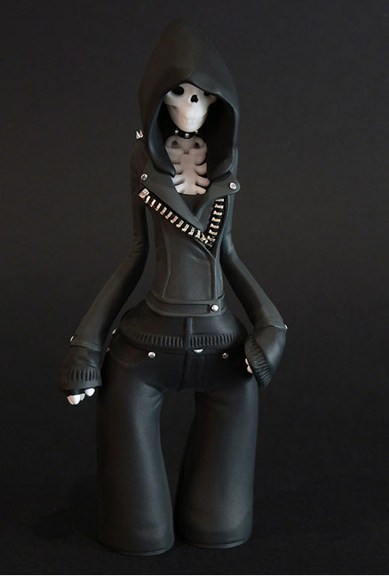 Obskure; SomeStrangeThings; Designer Toys; Toy Art; Barcelona; Strange Stuff; Some Strange Things; sculpt; Marcos Lorenzo; Goth; Punk; Barcelona