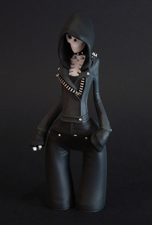 Obskure; SomeStrangeThings; Designer Toys; Toy Art; Barcelona; Strange Stuff; Some Strange Things; sculpt; Marcos Lorenzo; Goth; Punk; Barcelona