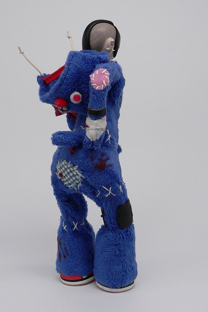 Groover; zombie; postapocalyptic; moppets; SomeStrangeThings; Designer Toys; Toy Art; Barcelona; Some Strange Things; sculpt; Marcos Lorenzo