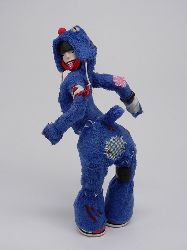 Groover; zombie; postapocalyptic; moppets; SomeStrangeThings; Designer Toys; Toy Art; Barcelona; Some Strange Things; sculpt; Marcos Lorenzo