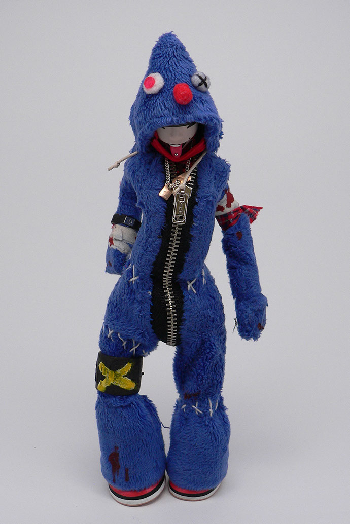 Groover; zombie; postapocalyptic; moppets; SomeStrangeThings; Designer Toys; Toy Art; Barcelona; Some Strange Things; sculpt; Marcos Lorenzo