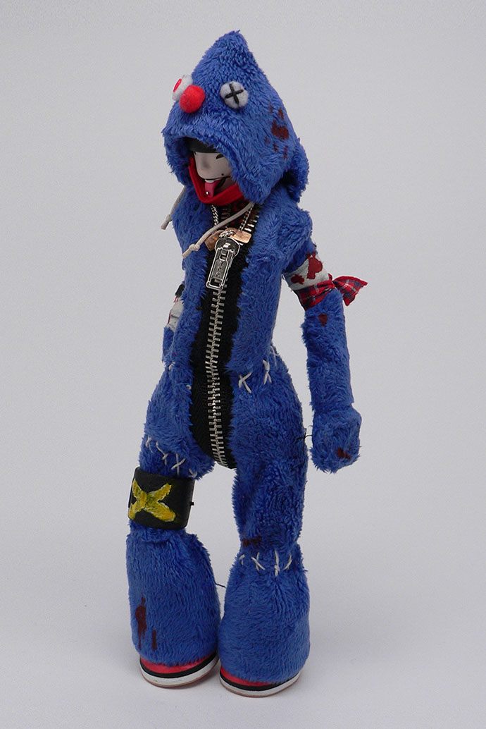 Groover; zombie; postapocalyptic; moppets; SomeStrangeThings; Designer Toys; Toy Art; Barcelona; Some Strange Things; sculpt; Marcos Lorenzo