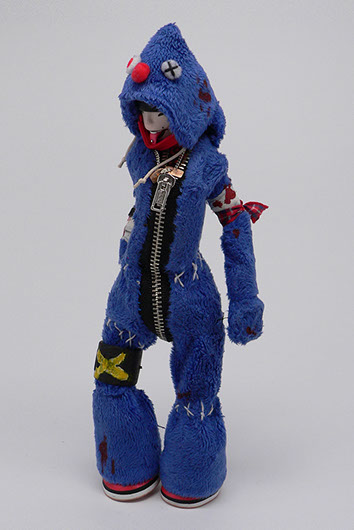 Groover; zombie; postapocalyptic; moppets; SomeStrangeThings; Designer Toys; Toy Art; Barcelona; Some Strange Things; sculpt; Marcos Lorenzo