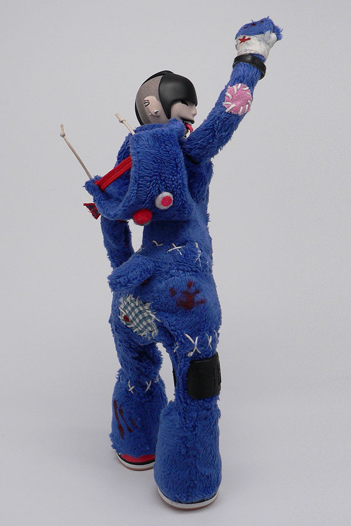 Groover; zombie; postapocalyptic; moppets; SomeStrangeThings; Designer Toys; Toy Art; Barcelona; Some Strange Things; sculpt; Marcos Lorenzo