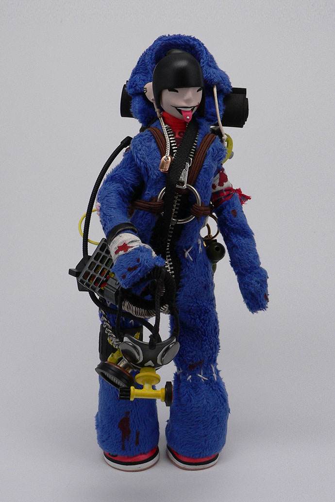 Groover; zombie; postapocalyptic; moppets; SomeStrangeThings; Designer Toys; Toy Art; Barcelona; Some Strange Things; sculpt; Marcos Lorenzo