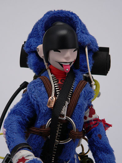 Groover; zombie; postapocalyptic; moppets; SomeStrangeThings; Designer Toys; Toy Art; Barcelona; Some Strange Things; sculpt; Marcos Lorenzo