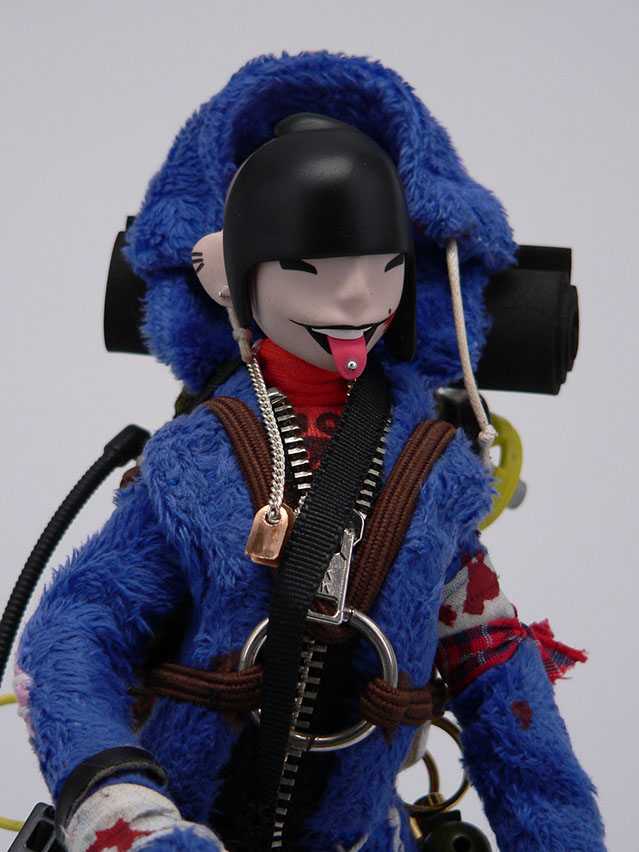 Groover; zombie; postapocalyptic; moppets; SomeStrangeThings; Designer Toys; Toy Art; Barcelona; Some Strange Things; sculpt; Marcos Lorenzo