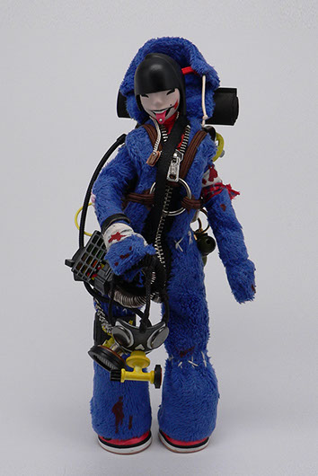 Groover; zombie; postapocalyptic; moppets; SomeStrangeThings; Designer Toys; Toy Art; Barcelona; Some Strange Things; sculpt; Marcos Lorenzo