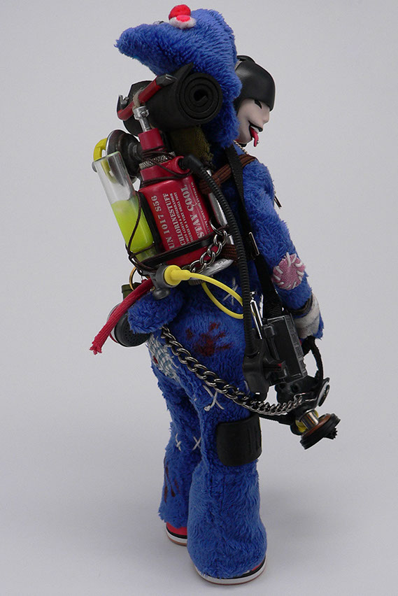 Groover; zombie; postapocalyptic; moppets; SomeStrangeThings; Designer Toys; Toy Art; Barcelona; Some Strange Things; sculpt; Marcos Lorenzo