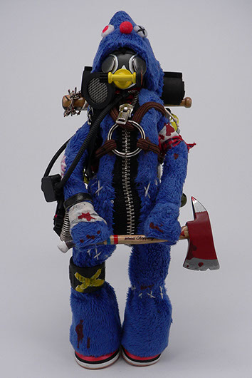 Groover; zombie; postapocalyptic; moppets; SomeStrangeThings; Designer Toys; Toy Art; Barcelona; Some Strange Things; sculpt; Marcos Lorenzo