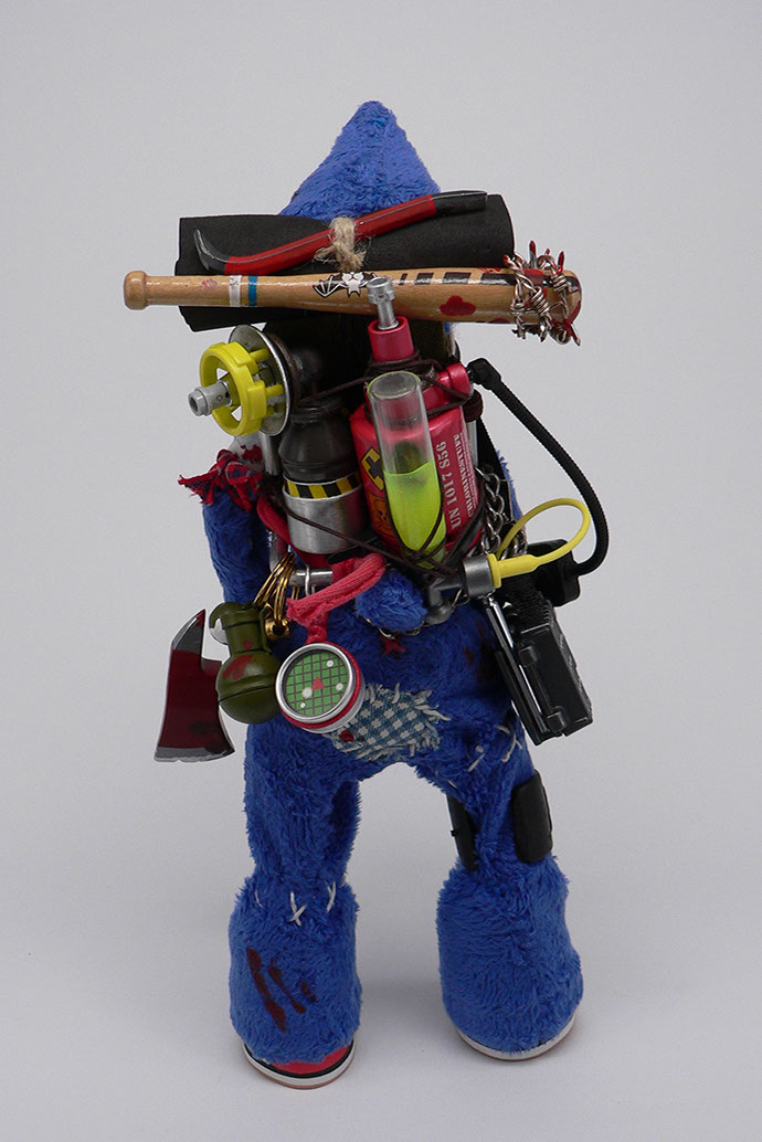 Groover; zombie; postapocalyptic; moppets; SomeStrangeThings; Designer Toys; Toy Art; Barcelona; Some Strange Things; sculpt; Marcos Lorenzo