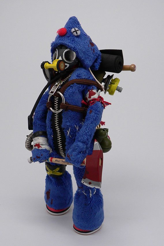 Groover; zombie; postapocalyptic; moppets; SomeStrangeThings; Designer Toys; Toy Art; Barcelona; Some Strange Things; sculpt; Marcos Lorenzo