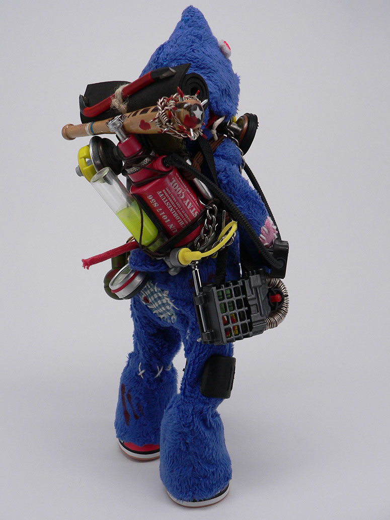 Groover; zombie; postapocalyptic; moppets; SomeStrangeThings; Designer Toys; Toy Art; Barcelona; Some Strange Things; sculpt; Marcos Lorenzo
