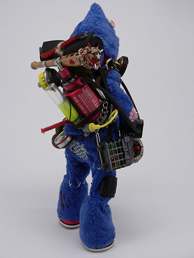 Groover; zombie; postapocalyptic; moppets; SomeStrangeThings; Designer Toys; Toy Art; Barcelona; Some Strange Things; sculpt; Marcos Lorenzo