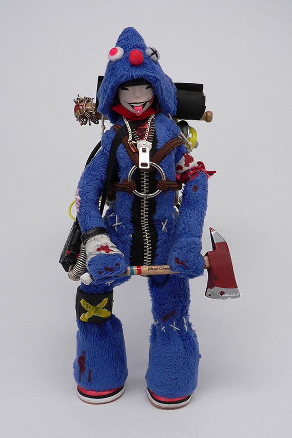 Groover; zombie; postapocalyptic; moppets; SomeStrangeThings; Designer Toys; Toy Art; Barcelona; Some Strange Things; sculpt; Marcos Lorenzo