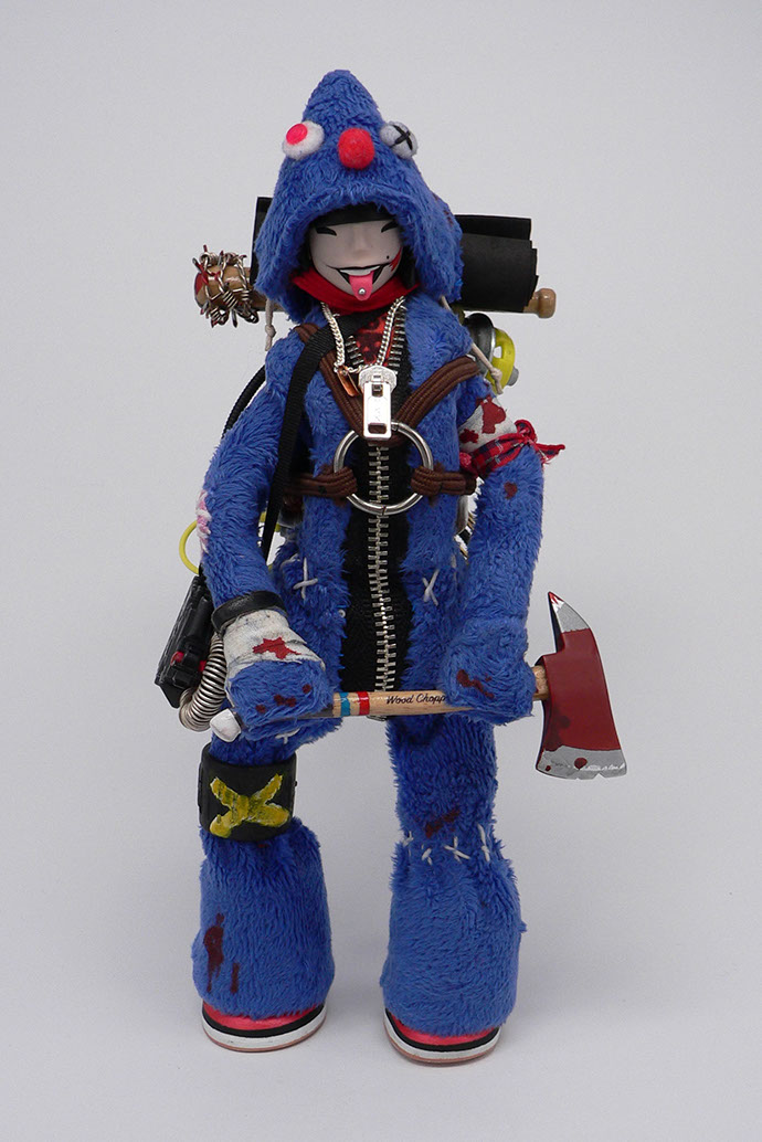 Groover; zombie; postapocalyptic; moppets; SomeStrangeThings; Designer Toys; Toy Art; Barcelona; Some Strange Things; sculpt; Marcos Lorenzo