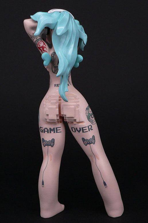 Pixieled; SomeStrangeThings; Designer Toys; Toy Art; Barcelona; Some Strange Things; sculpt; Marcos Lorenzo; Barcelona; pixel; Pixie; pixelated