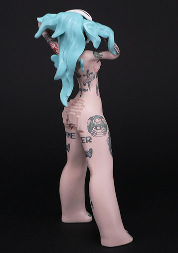 Pixieled; SomeStrangeThings; Designer Toys; Toy Art; Barcelona; Some Strange Things; sculpt; Marcos Lorenzo; Barcelona; pixel; Pixie; pixelated