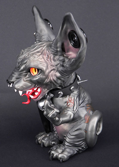 Sphynx; Maneki Neko;SomeStrangeThings; Designer Toys; Toy Art; Barcelona; Strange Stuff; Some Strange Things; sculpt; Marcos Lorenzo; Goth; Punk