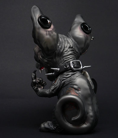 Sphynx; Maneki Neko;SomeStrangeThings; Designer Toys; Toy Art; Barcelona; Strange Stuff; Some Strange Things; sculpt; Marcos Lorenzo; Goth; Punk