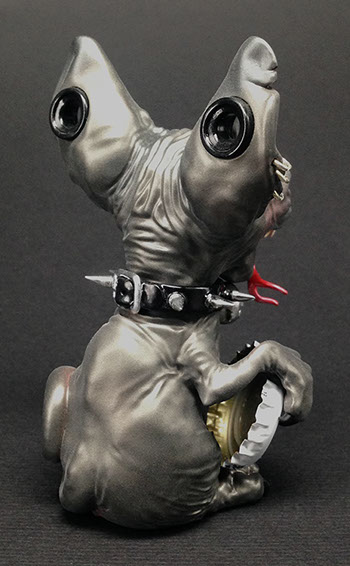 Sphynx; Maneki Neko;SomeStrangeThings; Designer Toys; Toy Art; Barcelona; Strange Stuff; Some Strange Things; sculpt; Marcos Lorenzo; Goth; Punk