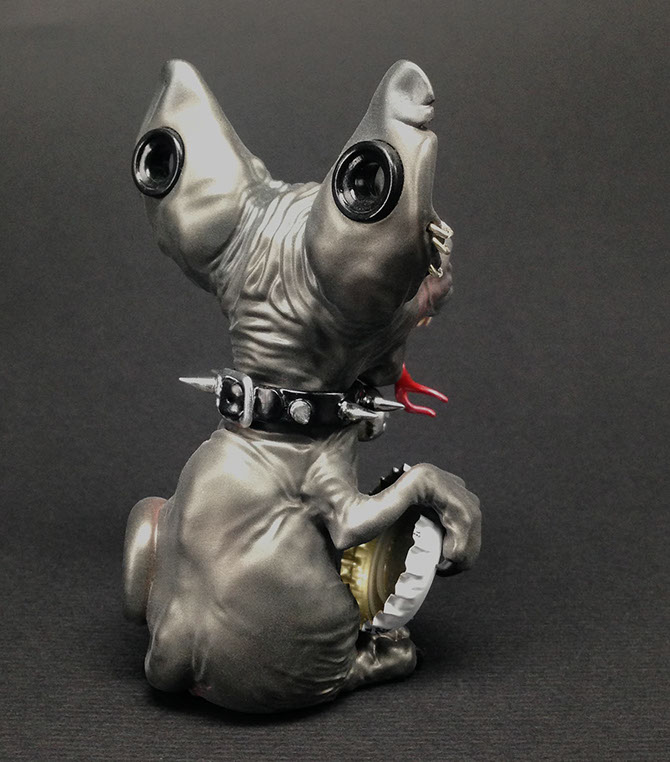 Sphynx; Maneki Neko;SomeStrangeThings; Designer Toys; Toy Art; Barcelona; Strange Stuff; Some Strange Things; sculpt; Marcos Lorenzo; Goth; Punk