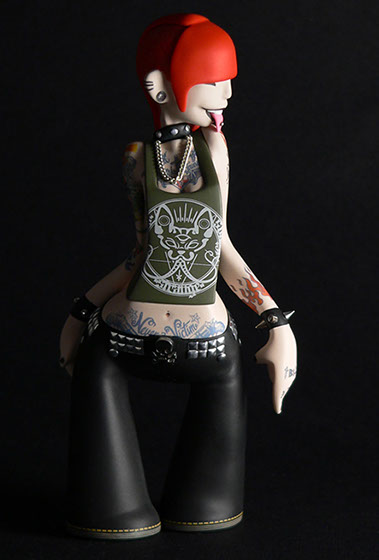 ThreeTimesNever; SomeStrangeThings; Designer Toys; Toy Art; Barcelona; Strange Stuff; Some Strange Things; Three Times Never sculpt; red hair