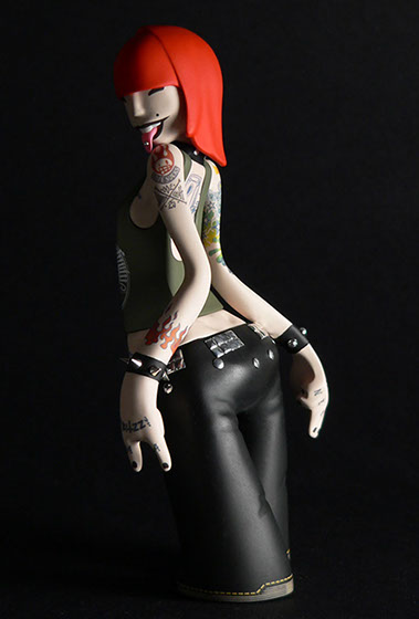 ThreeTimesNever; SomeStrangeThings; Designer Toys; Toy Art; Barcelona; Strange Stuff; Some Strange Things; Three Times Never sculpt; red hair