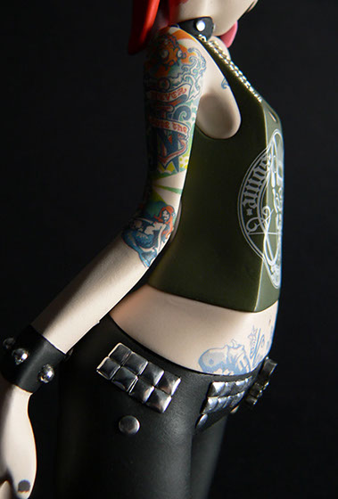 ThreeTimesNever; SomeStrangeThings; Designer Toys; Toy Art; Barcelona; Strange Stuff; Some Strange Things; Three Times Never sculpt; red hair