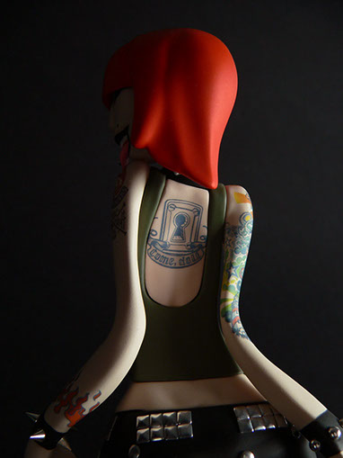 ThreeTimesNever; SomeStrangeThings; Designer Toys; Toy Art; Barcelona; Strange Stuff; Some Strange Things; Three Times Never sculpt; red hair